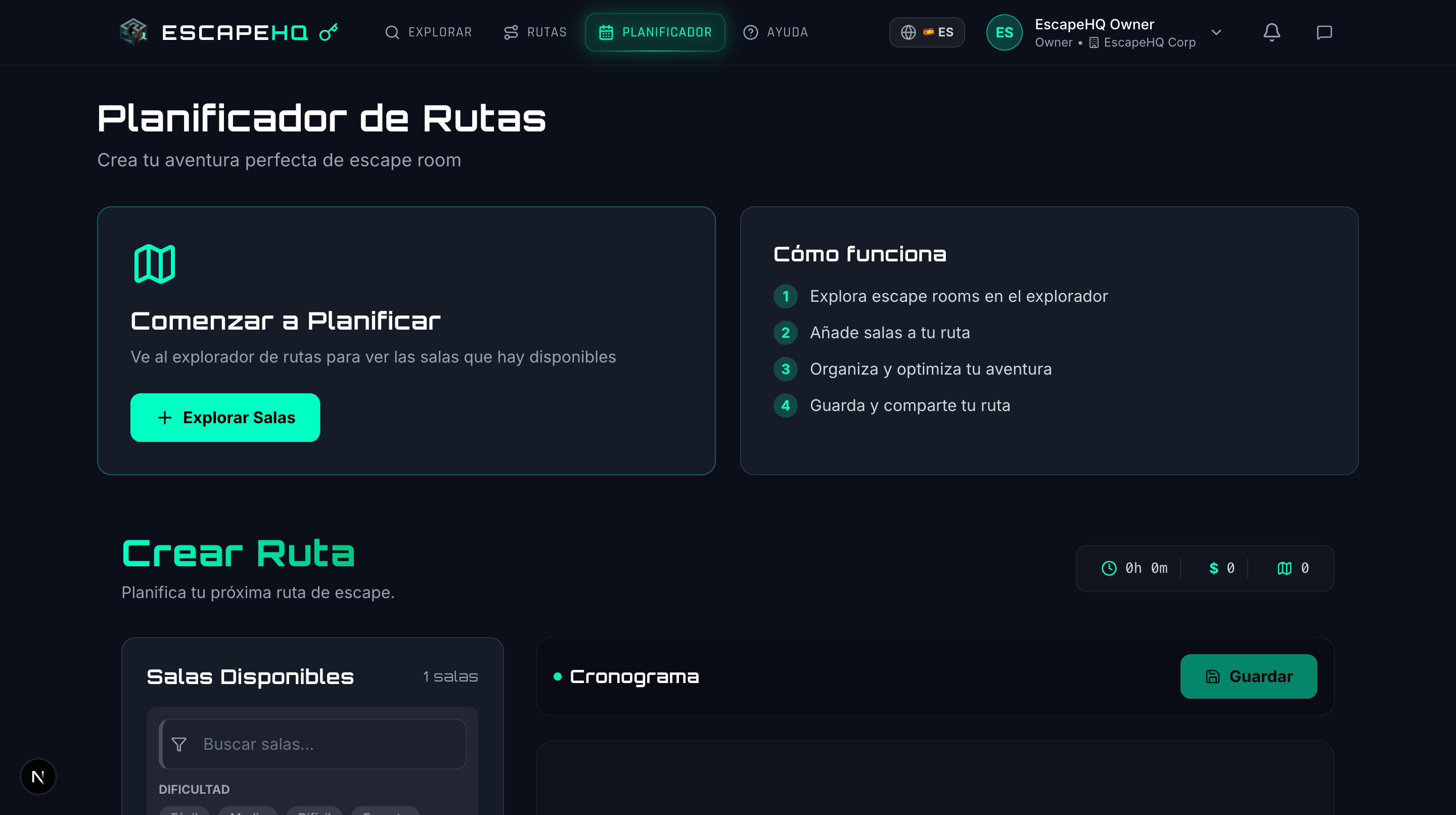 📸 ¿Qué es el Planificador?