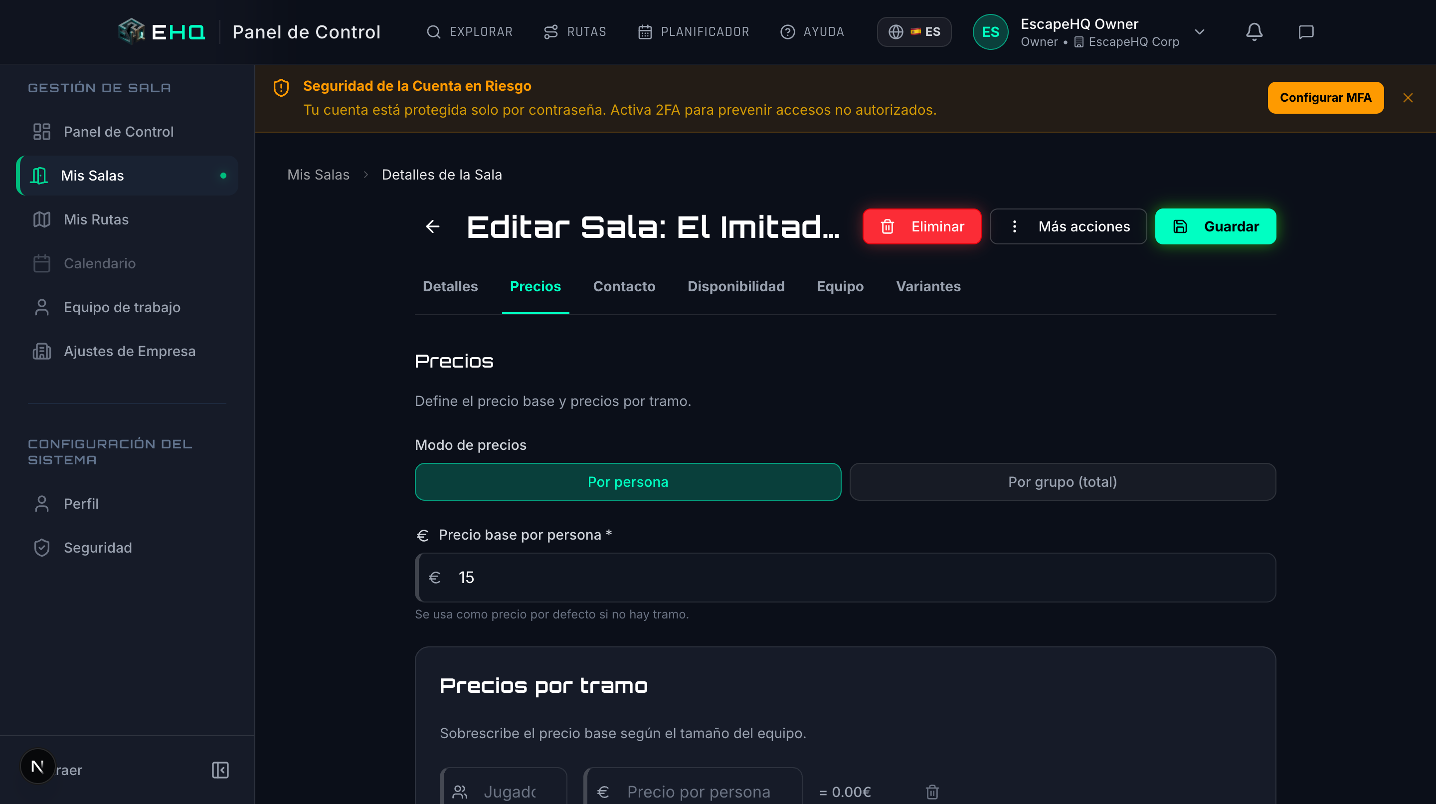 📸 ¿Qué son los Precios y Tiers?