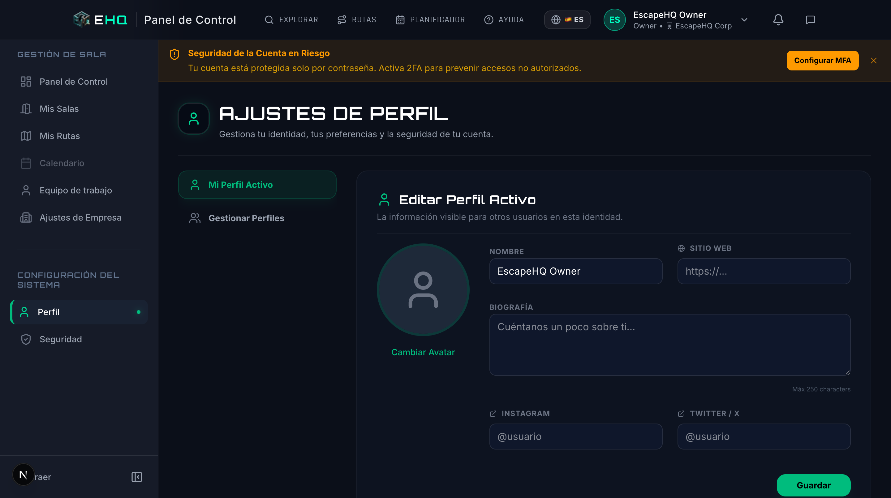 📸 ¿Qué son los perfiles?